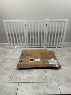 Tall Freestanding Pet Gate