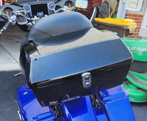 Motorcycle Pizza Box Storage