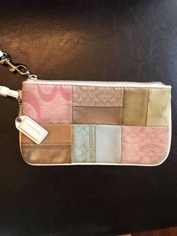 Authentic Coach Wristlet