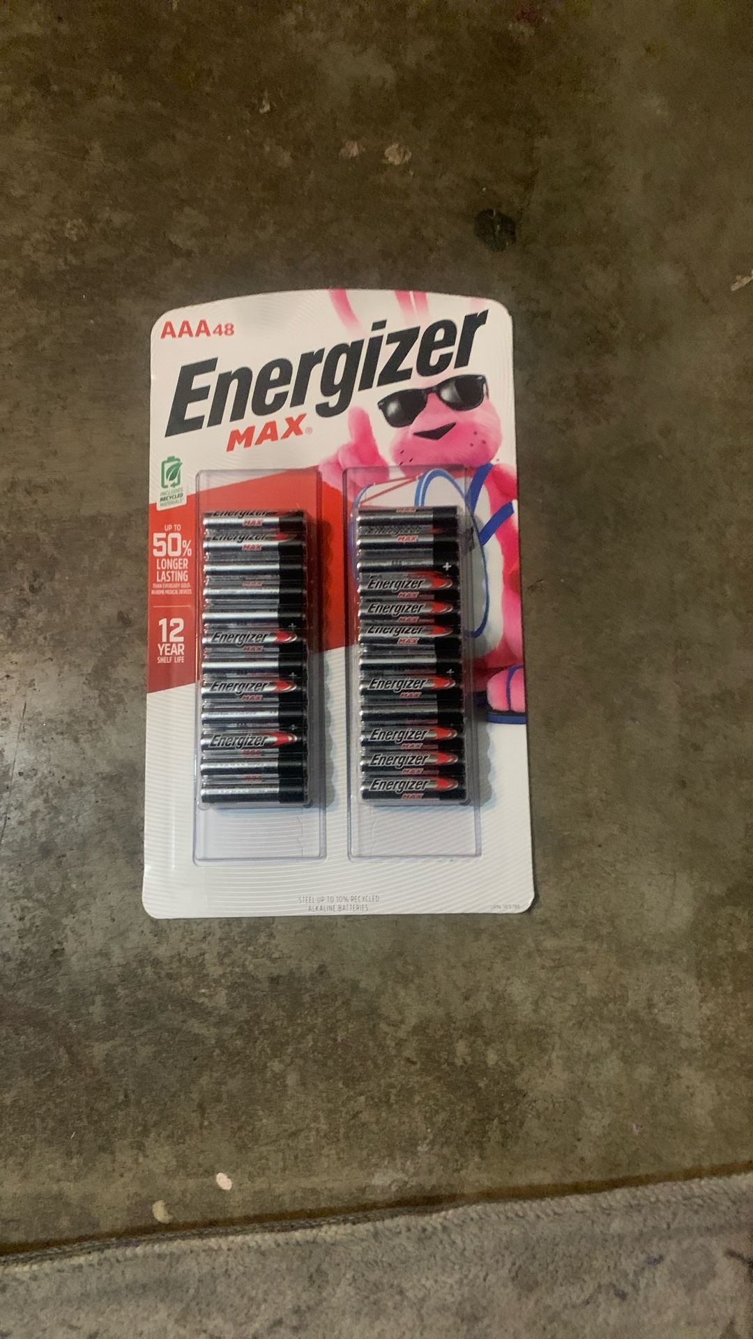 48 Pk Of AAA Energizer Batteries