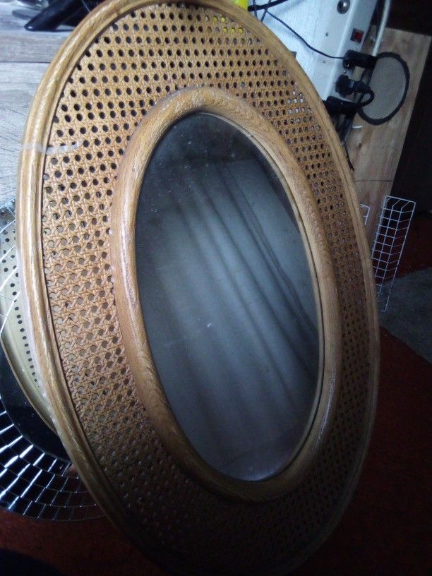 Oval Mirror Decor