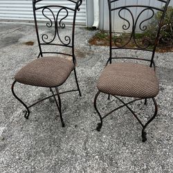 2 Chairs ( Metal) 