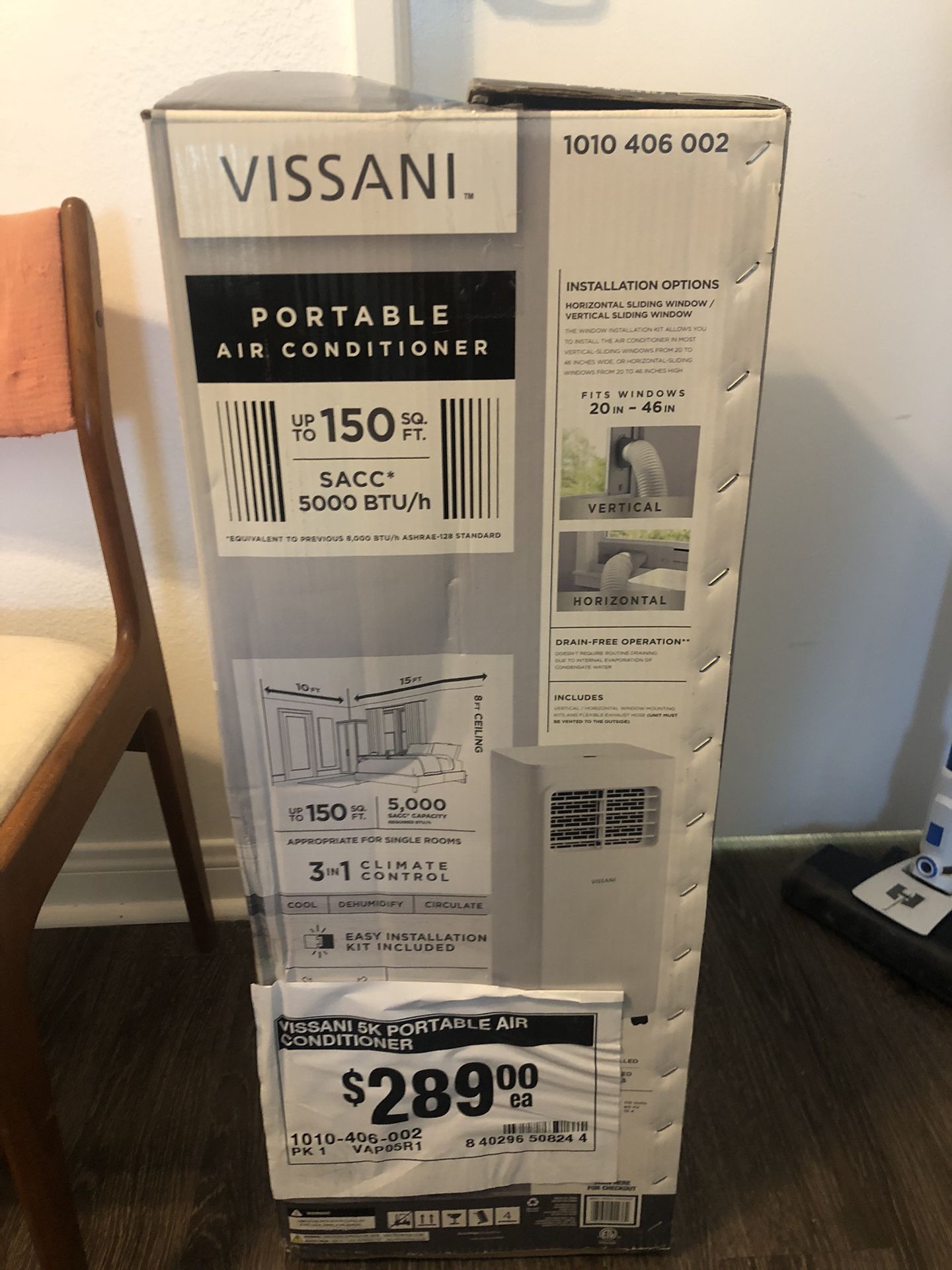 Vissani Portable Air Conditioner