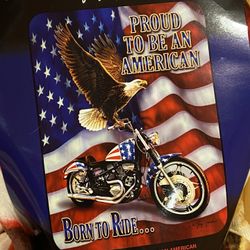 Brand New Proud To Be American Throw Blanket