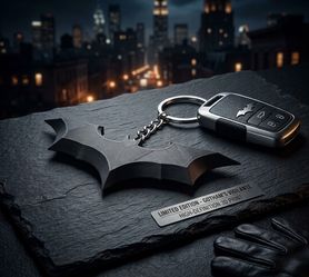 Batman Batarang Keychain Limited Edition 3D Print