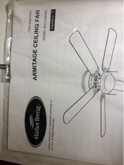 Ceiling fan with light