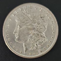 1883 CC Morgan Silver Dollar Coin