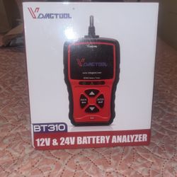 Bt310 12v And 24v Battery Analyzer 