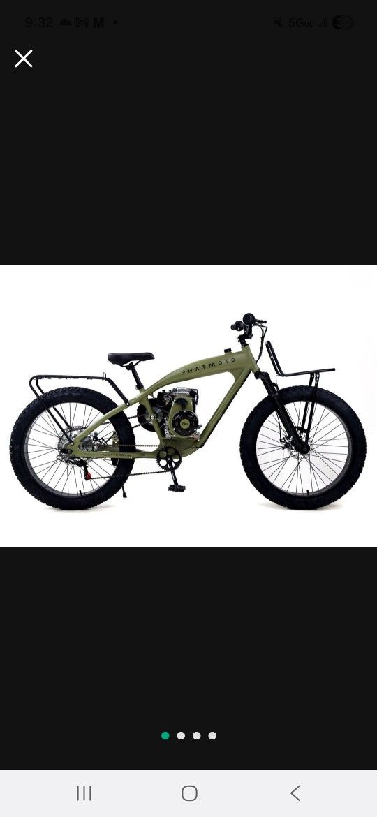 Phatmoto Rover 79cc Matte Green 