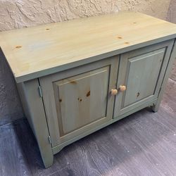 Solid Wood Storage Cabinet (HEAVY) - Local Delivery for a Fee - See My Other Items 😀