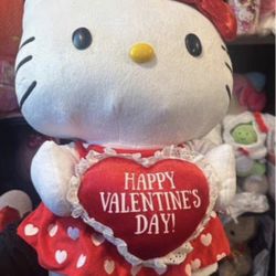 Hello Kitty Happy Valentines Day Greeter