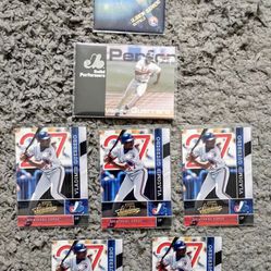 Lot of 7 Vladimir Guerrero baseball cards