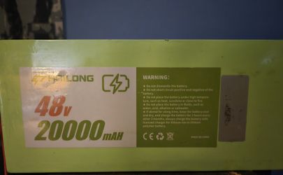 48v 20ah lithium ion