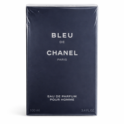 Men’s Fragrance Eau De Parfum 100ml Bleu De Chanel Spray Unopened Box
