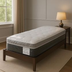 Twin Size Mattress Pillow Top 14” Inches Thick ✨New From Factory Excellent Comfort Also Available: Full, Queen And King Same Day Delivery 🚚 