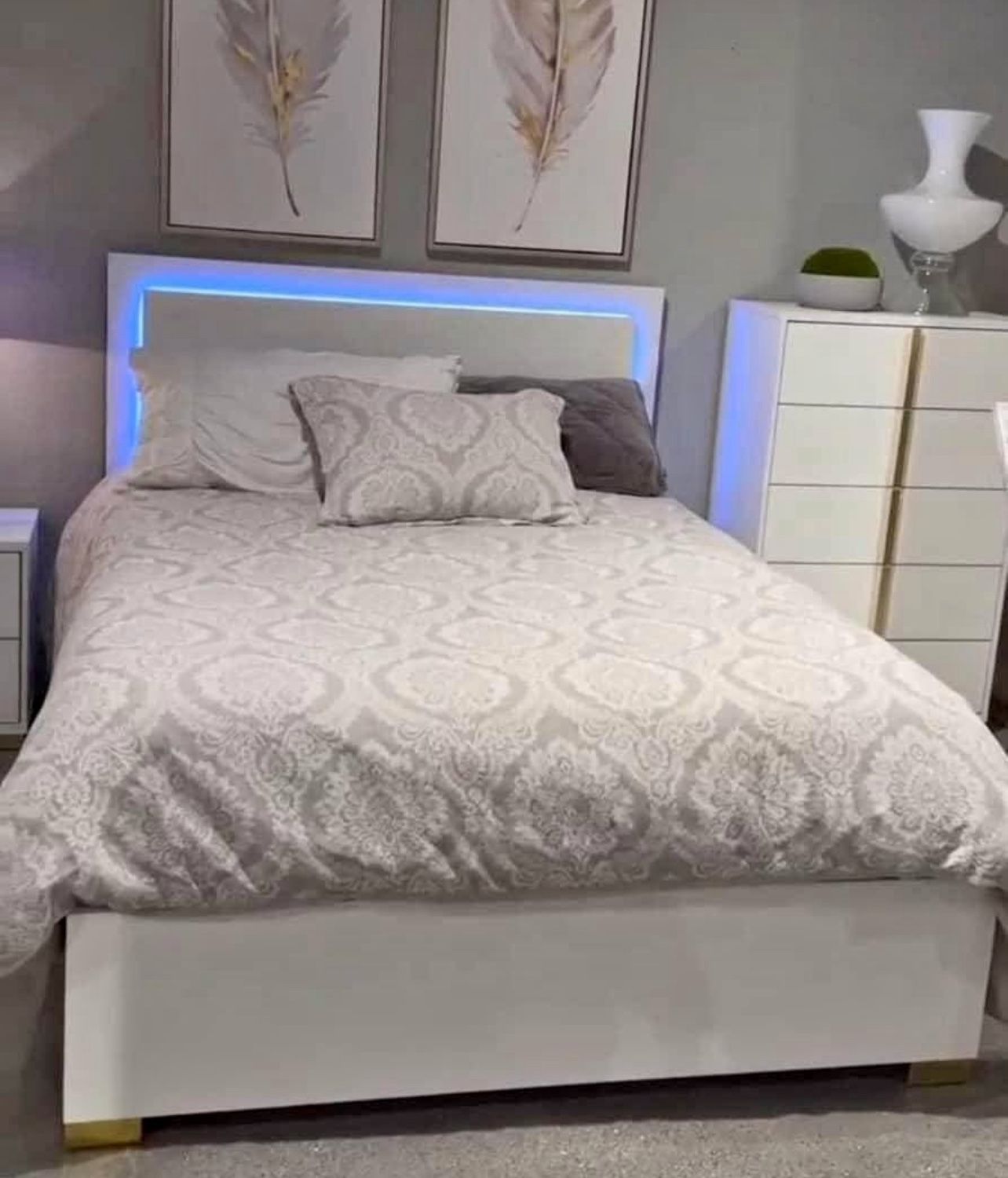 New 4pc Bedroom Set In 📦 Free Mattress Buy Now Pay Later $39 Down