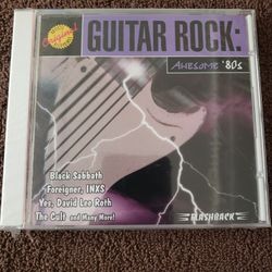 CD - Guitar Rock Awesome 80s New Never Opened
