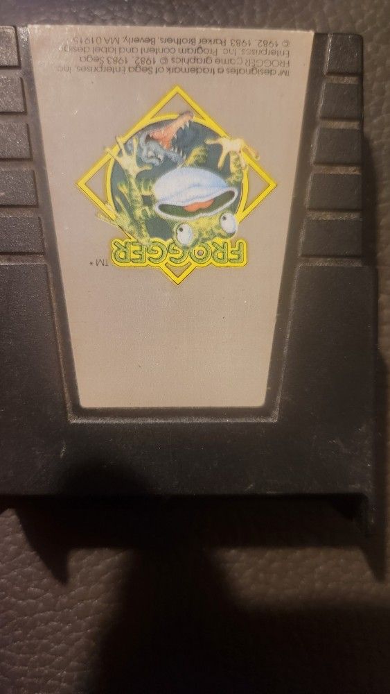 Atari 400 Frogger