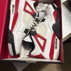 Red Cement Jordan 4’s 