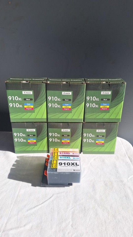 910XL Printer Ink for HP OfficeJet Pro 8010 8020 8022 8025 8028 8035