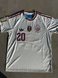 Pedri Spain Away Jersey World Cup