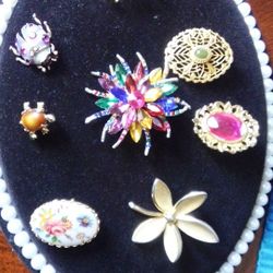 Costume Broaches 