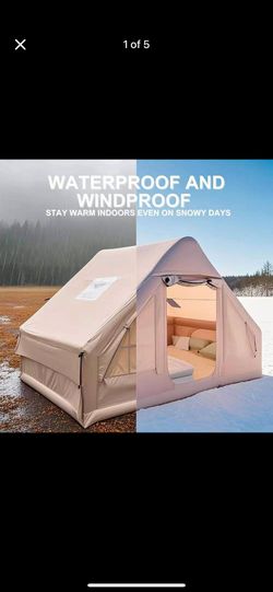 inflatable tent, air tent, blow up tent, camping tent, outdoor tent, quick setup tent, family tent,