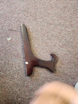 Vintage brown picture holder