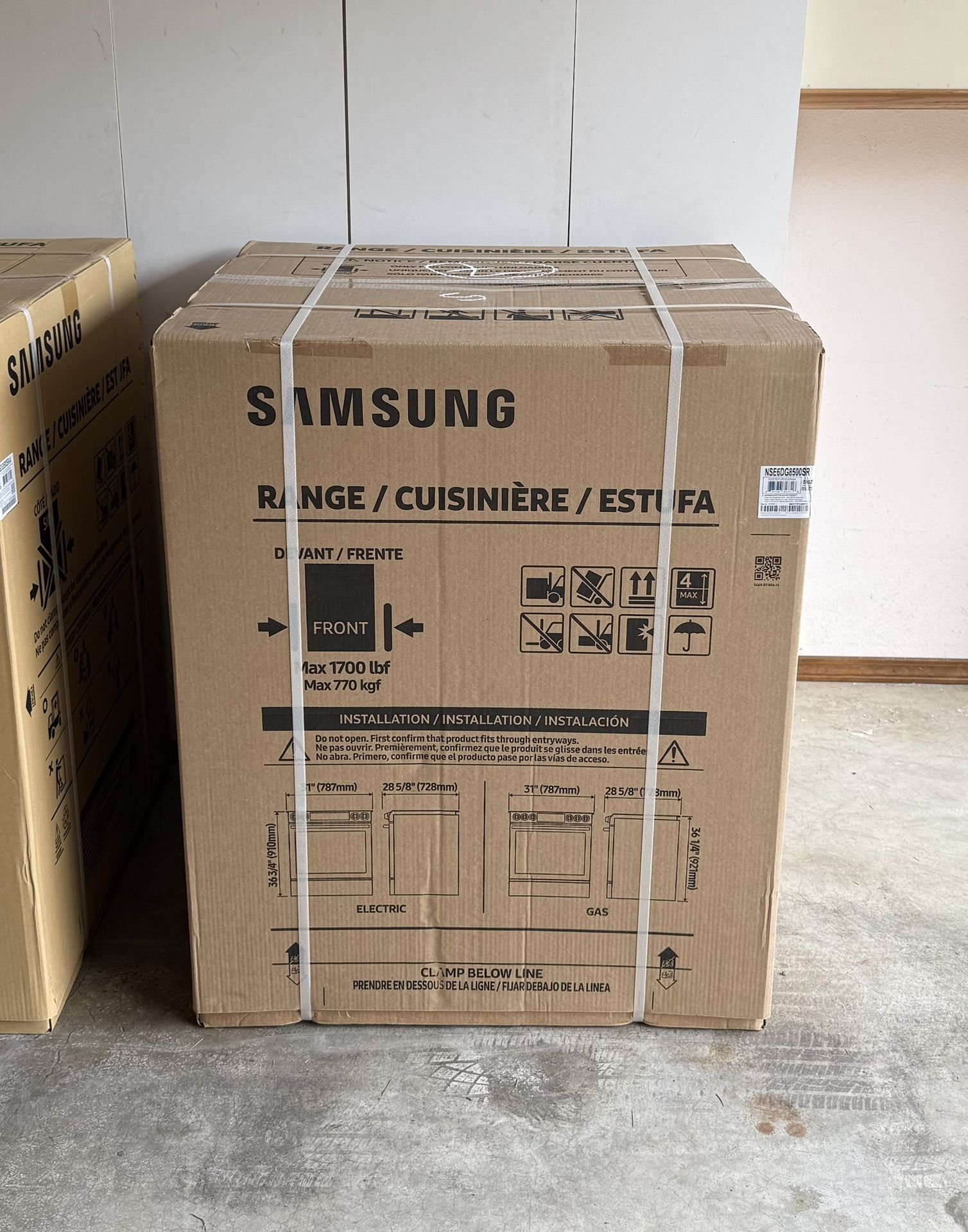 Samsung Bespoke Smart Slide-In Electric Range w/ Air Sous Vide & AirFry