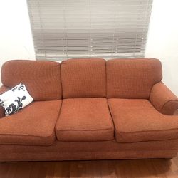 Orange Sofa