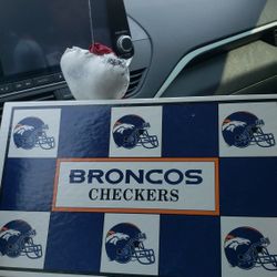 NFL Checkers , Raiders Vs Broncos 