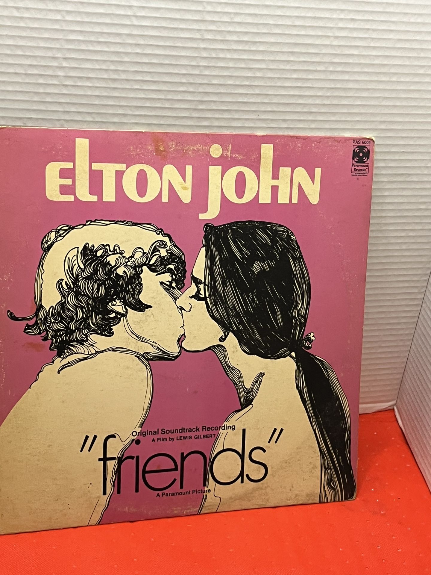Elton John - Friends Soundtrack Vinyl US 1978 RE LP Ois Pickwic OST Rare EX-/VG