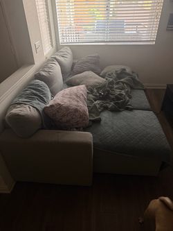 IKEA FRIHETEN Sleeper Sectional with Storage