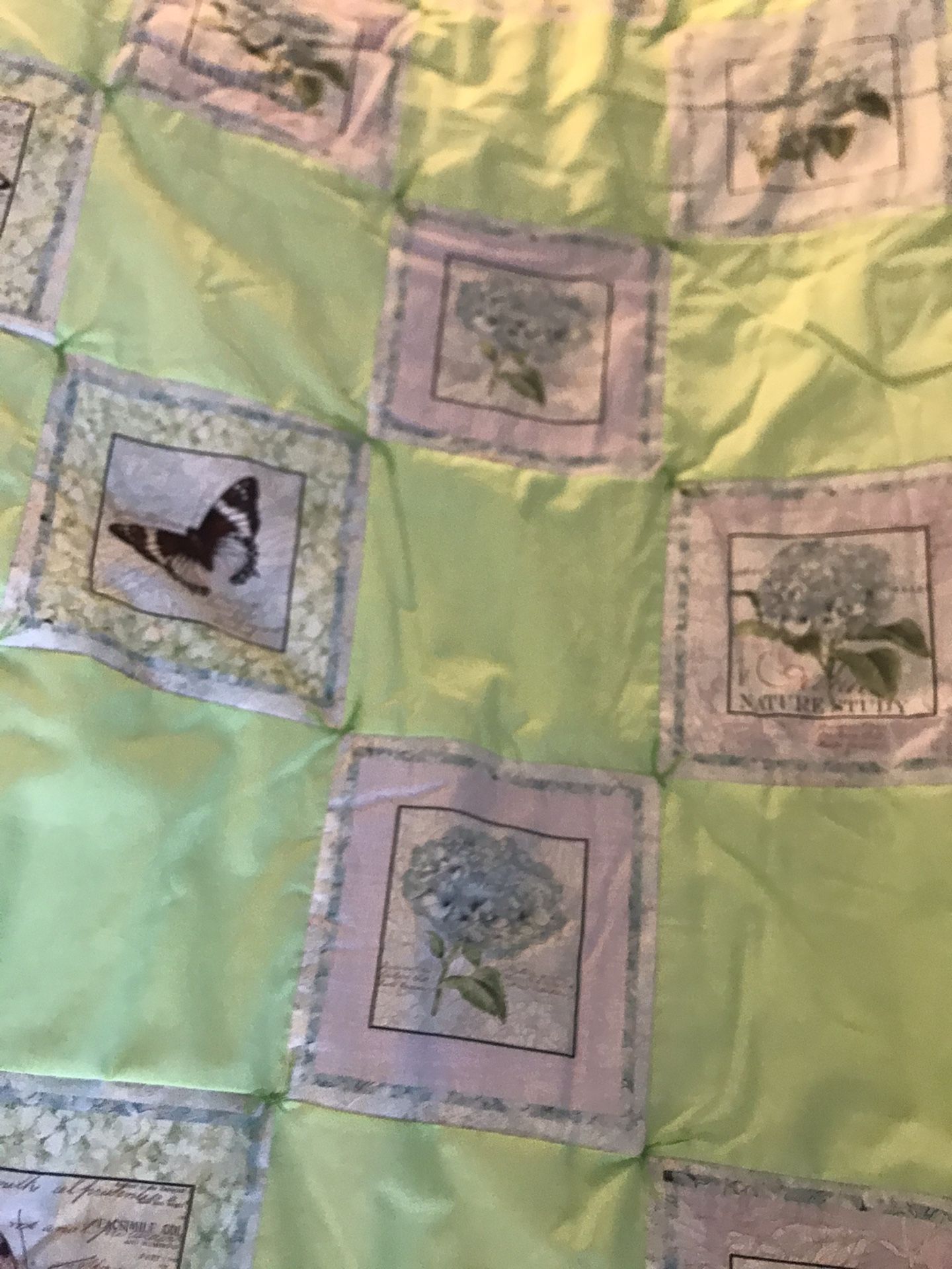 Kids Handmade washable quilt