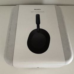  Sony - WH1000XM5 Wireless Noise-Canceling Over-the-Ear Headphones - Black