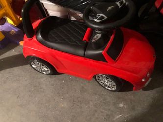 Toddler toy car