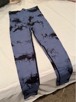 Srunchie Booty Leggings - Blue & Black
