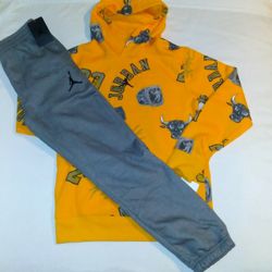 Jordan Boys Youth 2pc Hooded Jogger Set- Large 