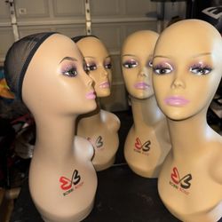 Wig Display Heads 