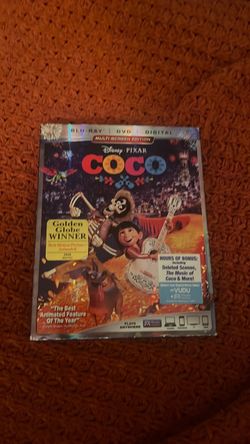 Disney Pixar Coco Blu-ray DVD Digital
