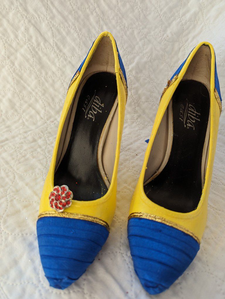 Snow White Style Heels With Or Without Embellishment 