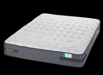 King size Sealy Posturpedic Mattress- Split Box Springs & Bed Frame Optional