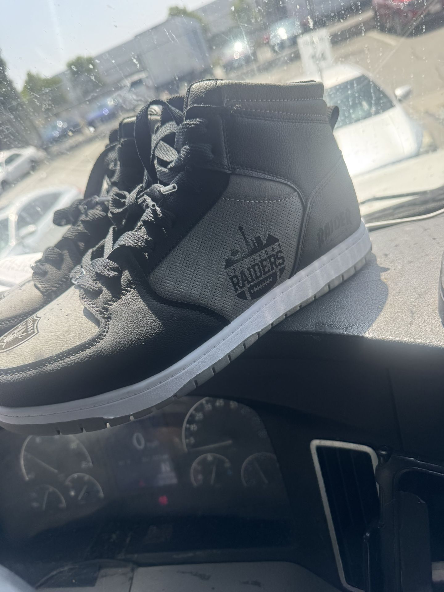 Raiders Fan Brand New Laser Engraved 9 1/2