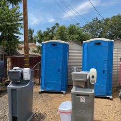 Portable Restroom & Handwash Station 
