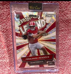 2025 Wild Card Comix Legend Fernando Mendoza 4/4 ACBL-FM08 Sealed