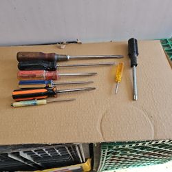 6- Standard & 2 Phillps Screw Driver's in Chandler 