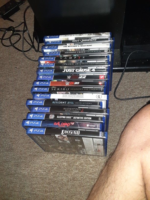 PlayStation 4 Pro With Games