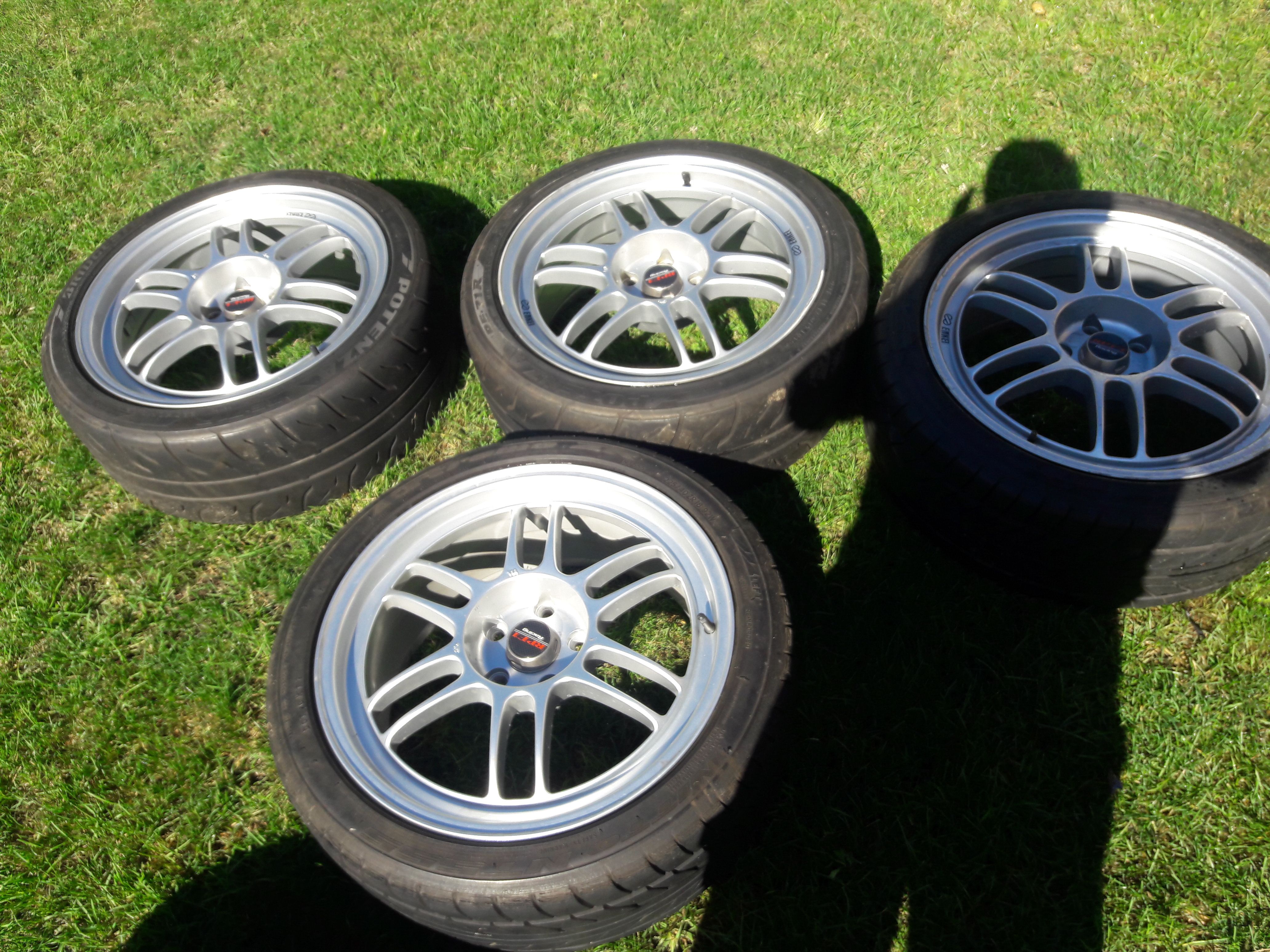 REAL RPF1'S!! 5X112 18" fits mk6 mk5 gti & jetta WHEELS WITH TIRES