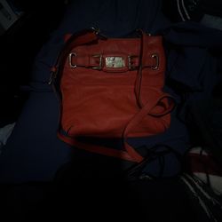 Micheal Kors Purse Red Medium  
