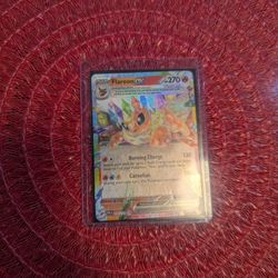 Pokemon prismatic evolutions Flareon ex 014